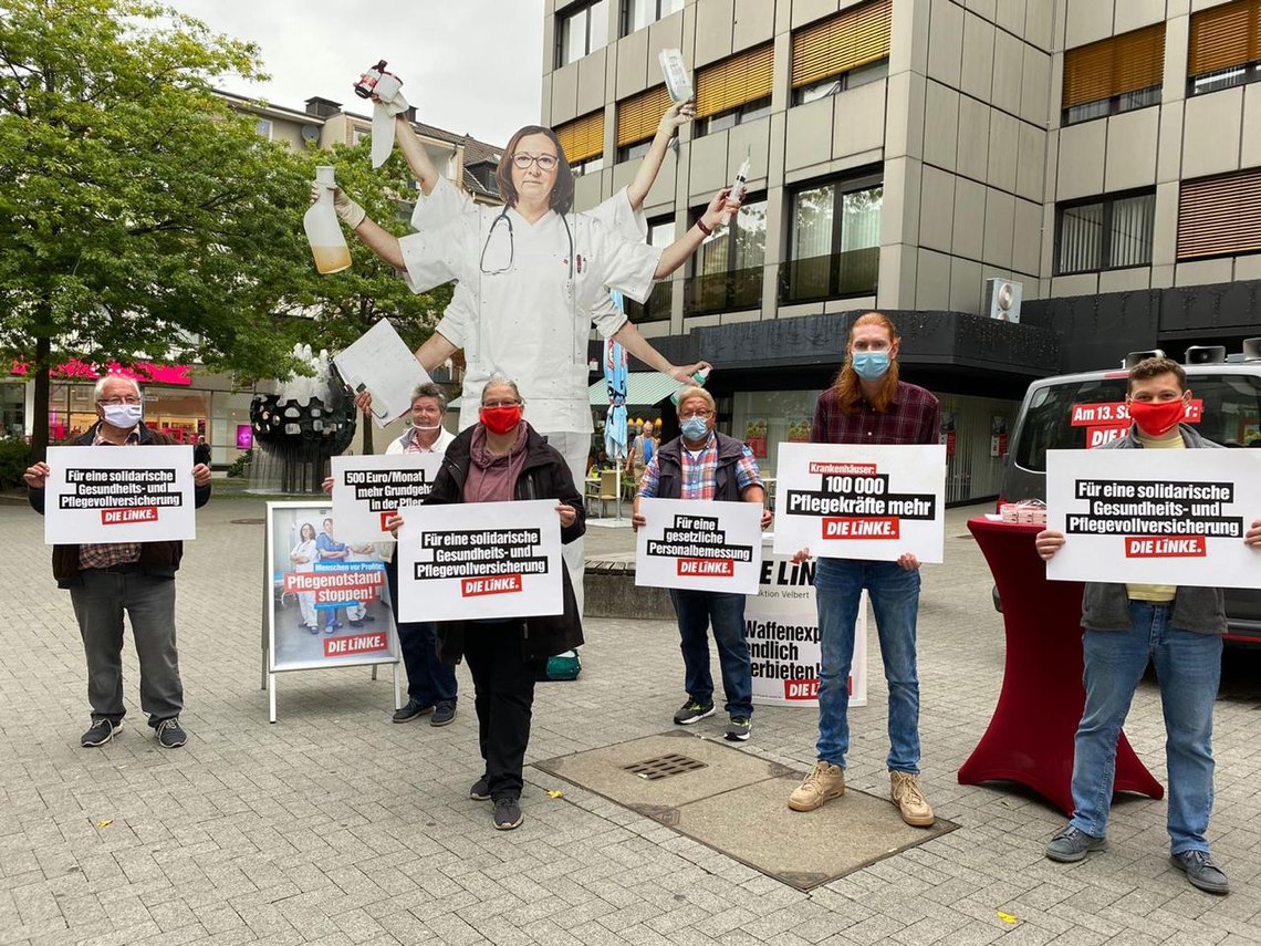 Pflegetour im Kommunalwahlkampf in Nordrhein-Westfalen