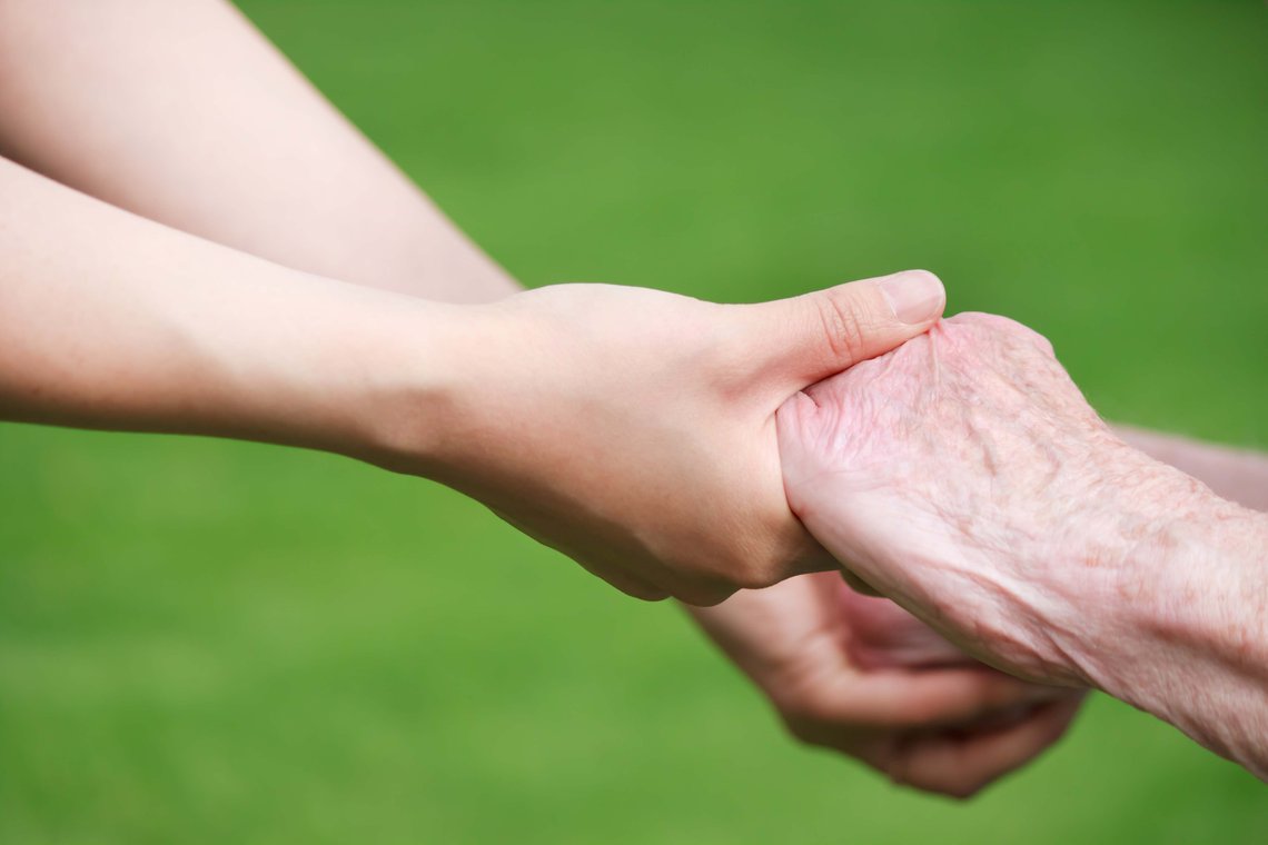 Female, affectionate, age, aged, aging, assist, assistance, background, beautiful, beauty, care, dandelion, day, elder, elderly, family, finger, fingers, floral, flower, grandmother, green, hand, hands, help, helping, hold, holding, human, love, old, outside, park, relationship, senior, senior adult, sharing, spring, summer, togetherness, two, woman, women, young