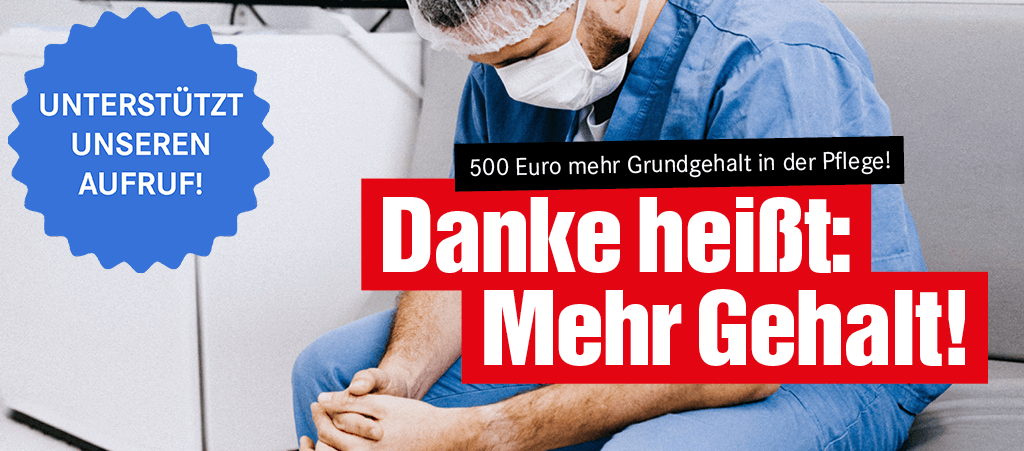 Danke heißt mehr Gehalt!